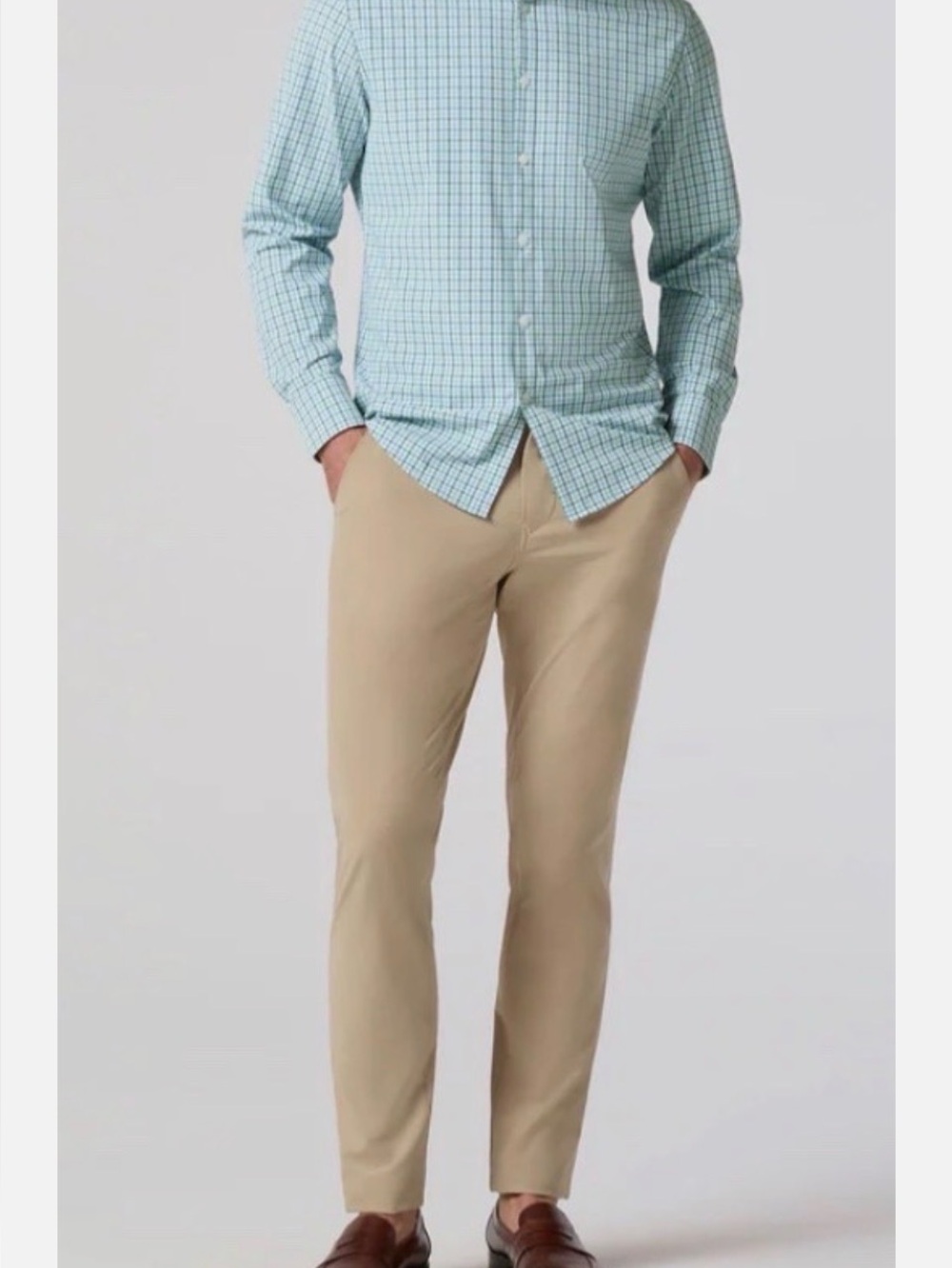 NWT Mizzen Main Long Sleeve Leeward Plaid Shirt Button Down Size 2xl Xxl
